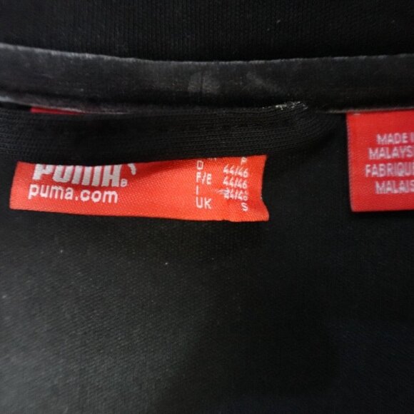 Puma Ducati Track Jacket S Black Full Zip Monster Scuba Fabric - Picture 4 of 12